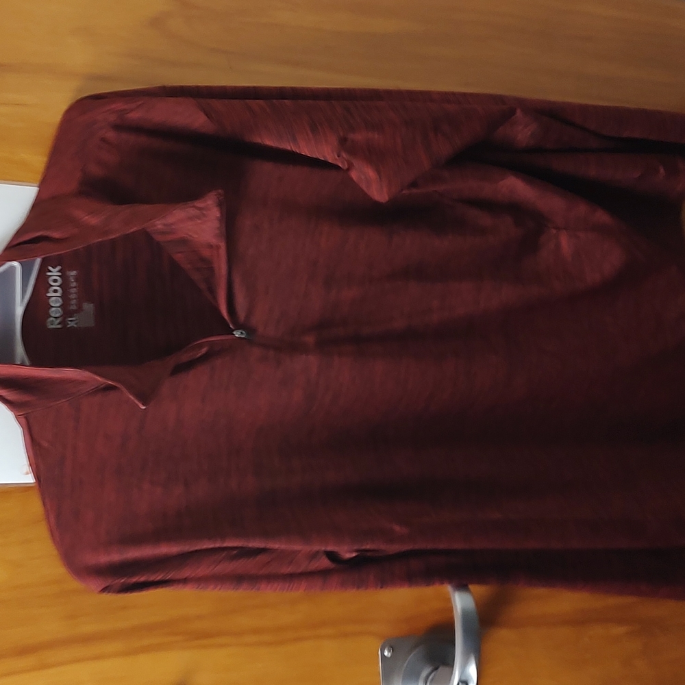 Reebok zip sweater XL